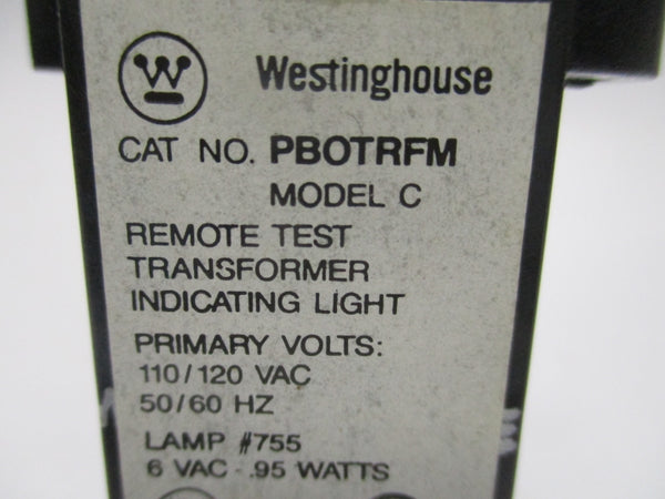 WESTINGHOUSE PBOTRFM 110/120VAC NSNP