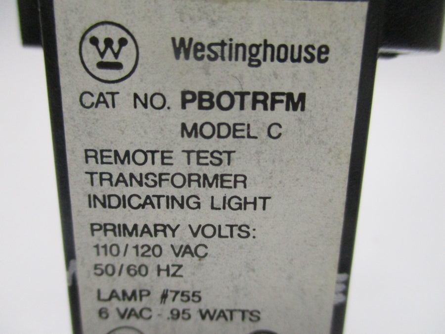 WESTINGHOUSE PBOTRFM 110/120VAC NSNP