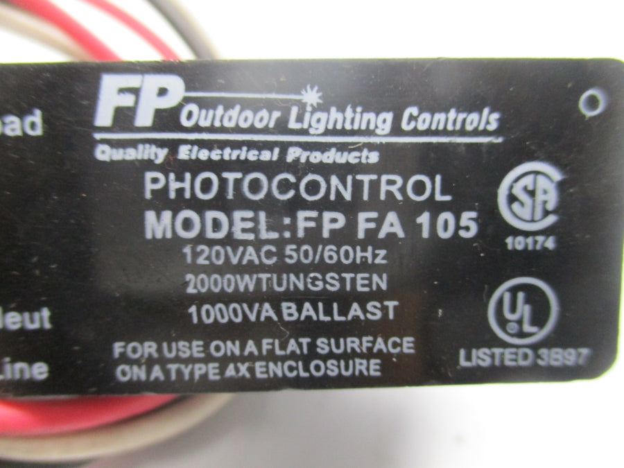 FP OUTDOOR LIGHTING CONTROLS FPFA105 120VAC NSNP