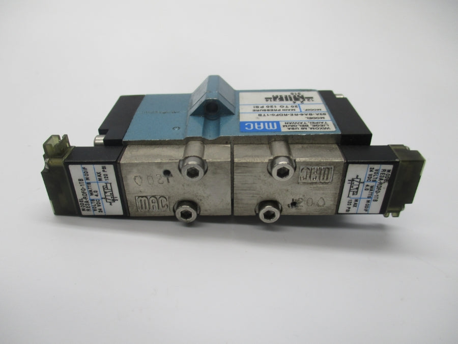 MAC 83A-BA6-RE-RDF0-1TB 24VDC 20-120PSI UNMP