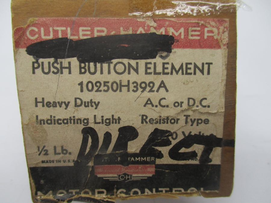 CUTLER HAMMER 10250H392A 110V NSMP