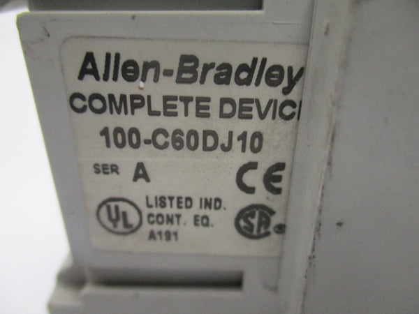 ALLEN BRADLEY 100-C60DJ10 SER. A 24VDC (AS IS) UNMP