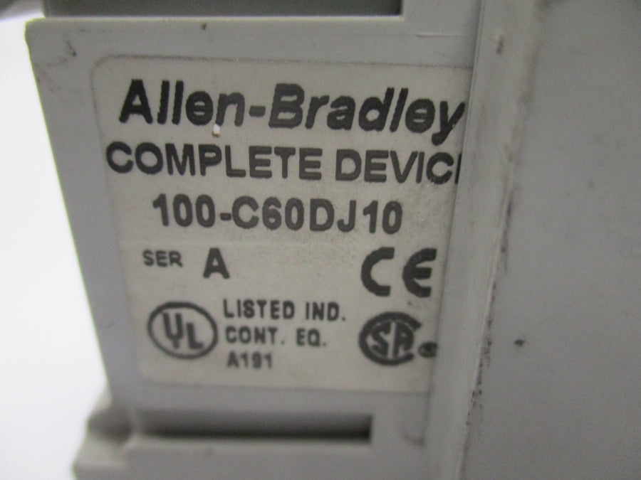 ALLEN BRADLEY 100-C60DJ10 SER. A 24VDC (AS IS) UNMP