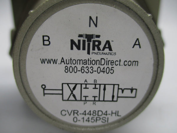 NITRA CVR-448D4-HL 0-145PSI NSMP