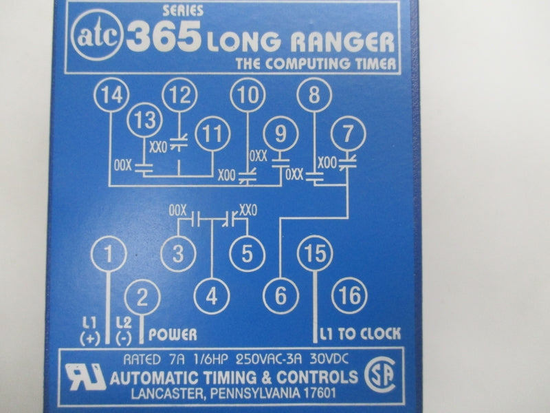ATC 365A300Q30PX 120VAC UNMP