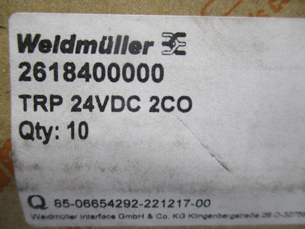 WELDMULLER 2618400000 24VDC (PKG OF 10) NSMP