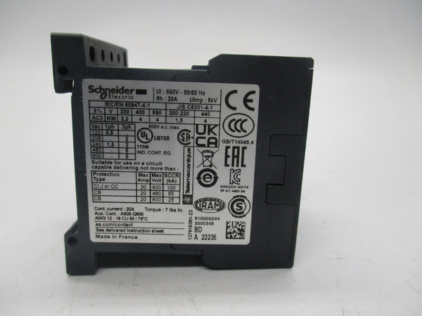SCHNEIDER ELECTRIC LP1K0910BD3 24VDC 9A NSMP