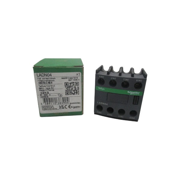 SCHNEIDER ELECTRIC LADN04 690V 10A (GREEN) NSMP