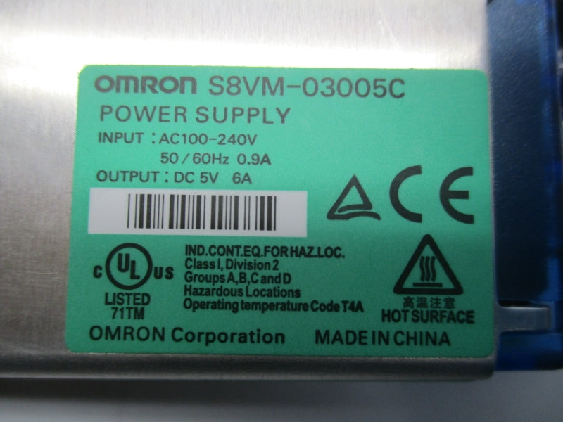 OMRON S8VM-03005C 5V 5A NSNP