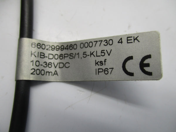 BERNSTEIN KIB-D06PS/1.5-KL5V 6602999460 10-36VDC NSNP