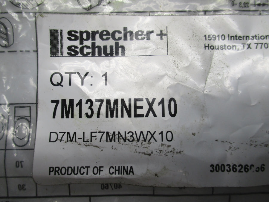 SPRECHER+SCHUH D7M-LF7MN3WX10 NSMP