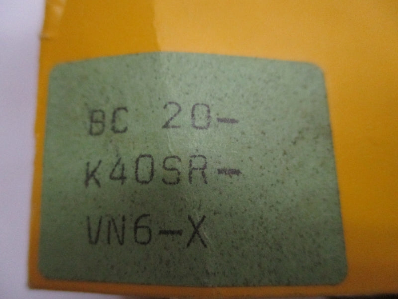 TURCK BC20-K40SR-VN6-X 13-30VDC NSMP
