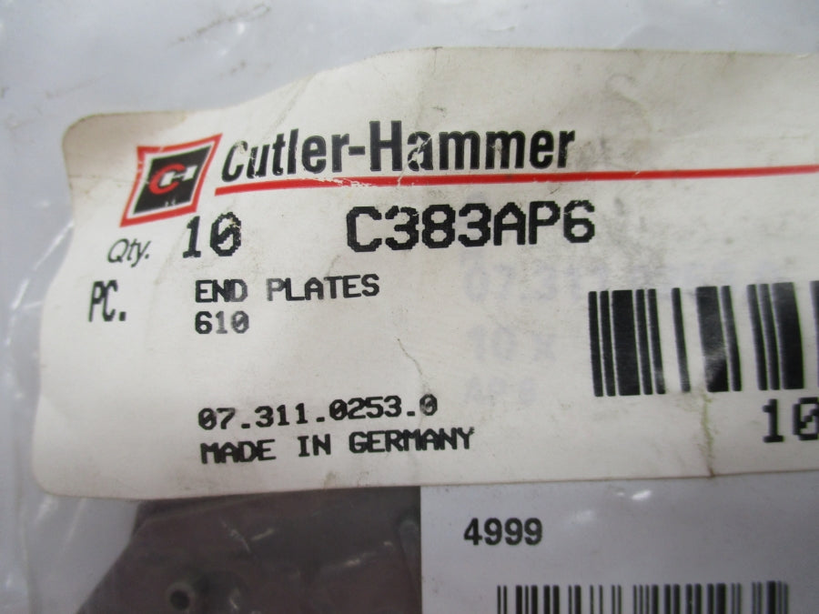 CUTLER-HAMMER C383AP6 (PKG OF 10) NSMP