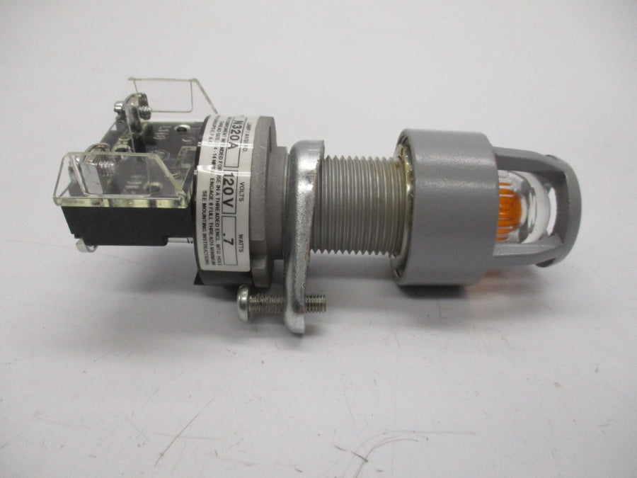 ALLEN BRADLEY 800H-QPH10A SER. C 120VAC/DC NSNP