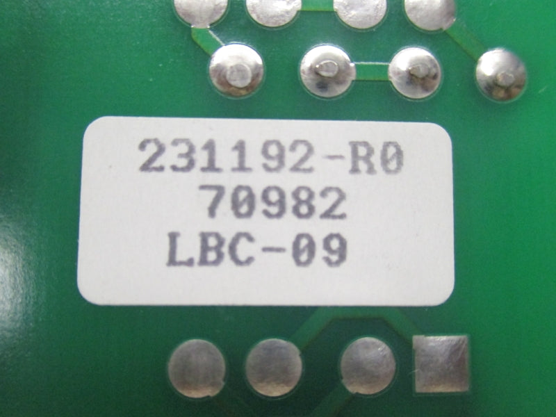 THERMO QUEST 231192-R0 NSNP