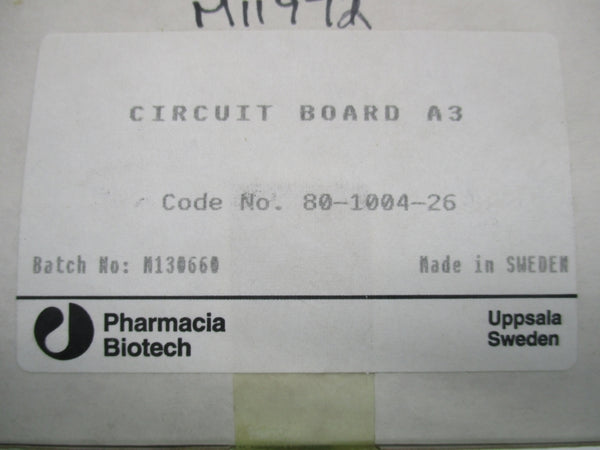 PHARMACIA BIOTECH 80-1004-26 NSFS