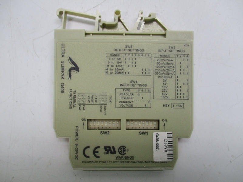 ACTION INSTRUMENTS G408-0001 9-30VDC NSNP