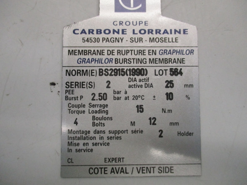 CARBONE LORRAINE BS2915(1990) NSNP