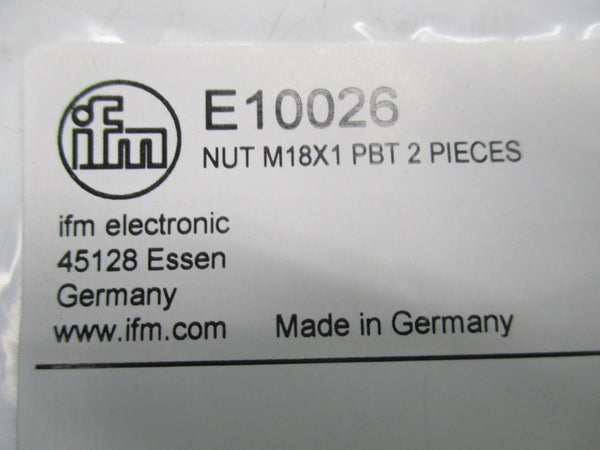 IFM EFECTOR E10026 (PKG OF 2) NSMP