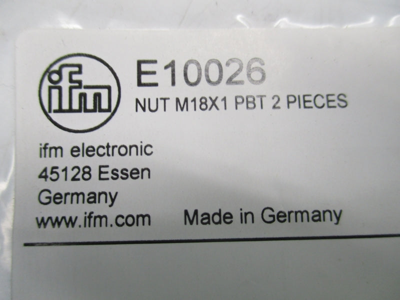 IFM EFECTOR E10026 (PKG OF 2) NSMP