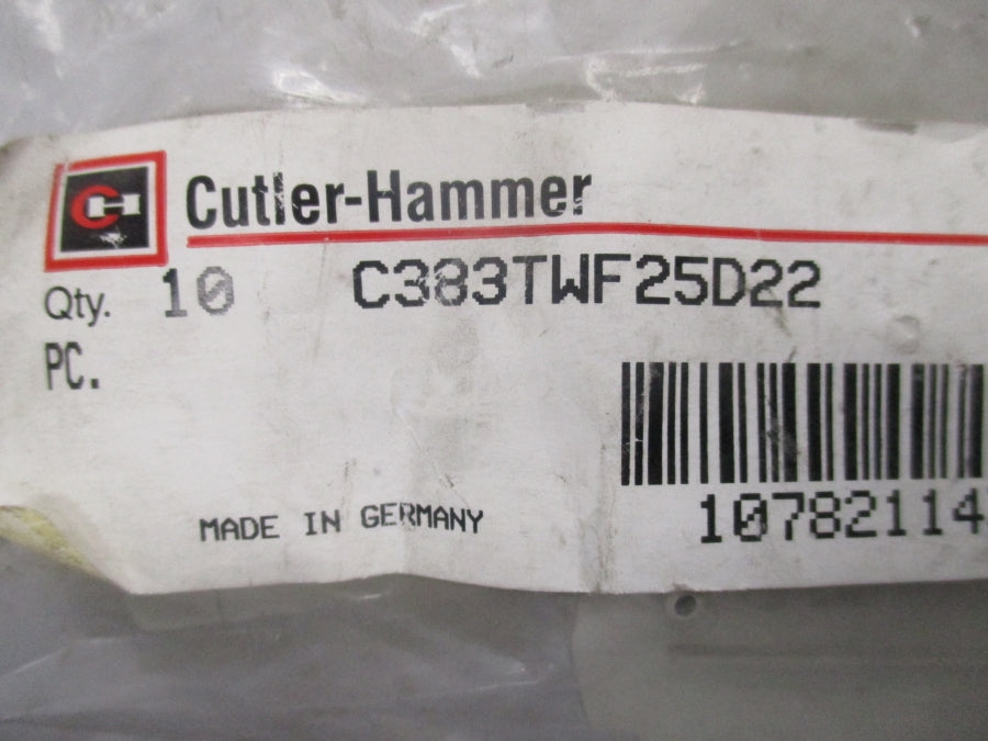 CUTLER HAMMER C383TWF25D22 (PKG OF 10) NSMP