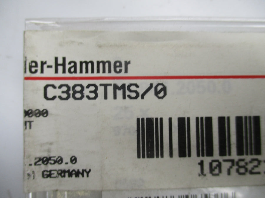 CUTLER HAMMER C383TMS/0 (PKG OF 25) NSMP