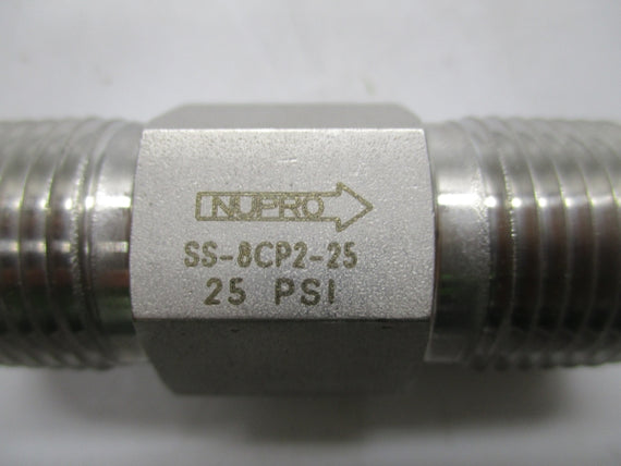 SWAGELOK SS-8CP2-25 25PSI NSNP