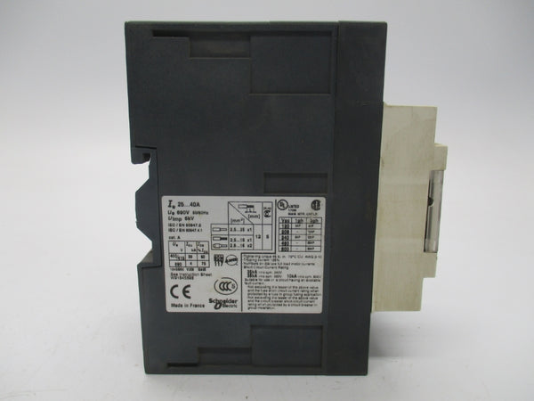 TELEMECANIQUE GV3ME40 690V 50-40A UNMP