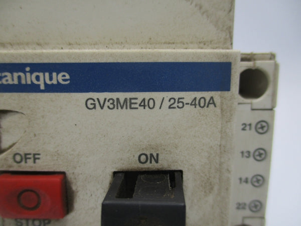 TELEMECANIQUE GV3ME40 690V 50-40A UNMP
