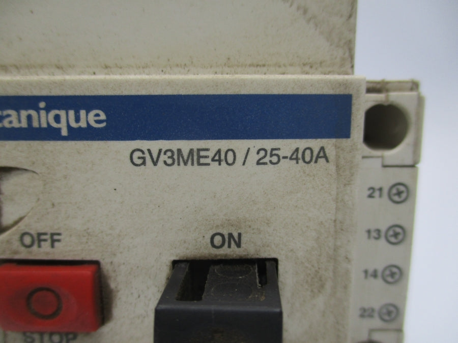 TELEMECANIQUE GV3ME40 690V 50-40A UNMP