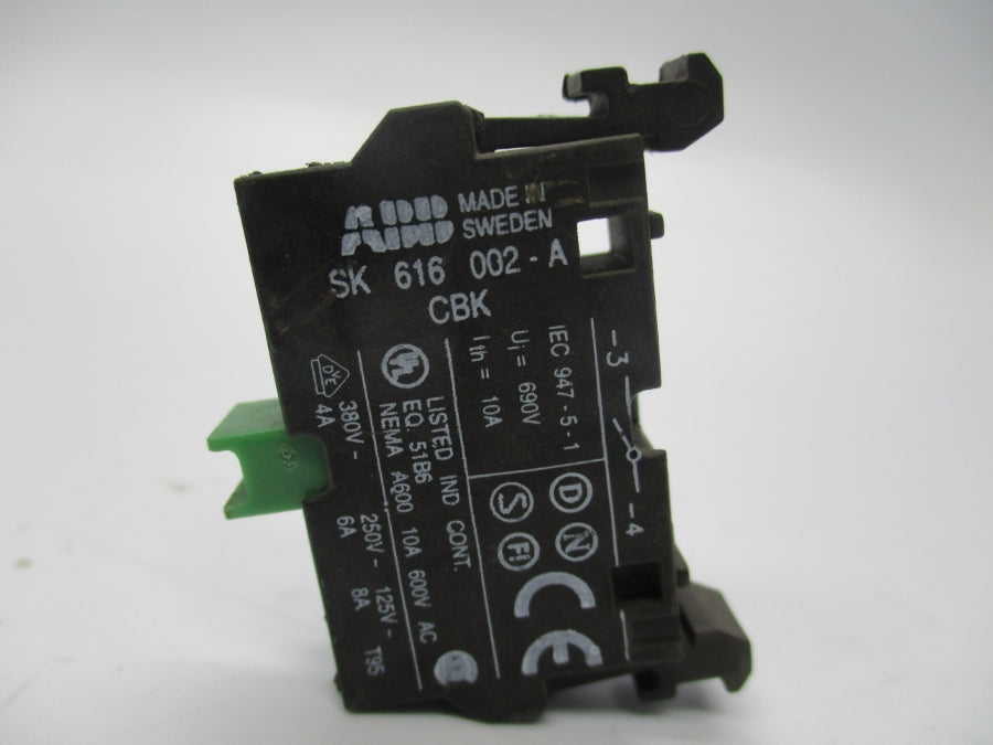 ABB SK616002-A 600VAC 10A UNMP