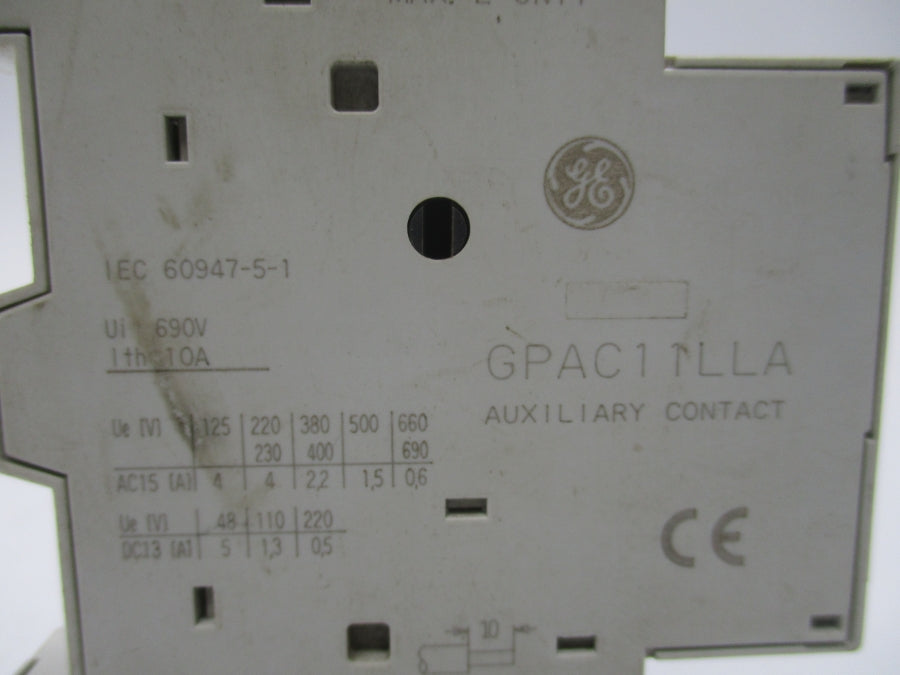 GENERAL ELECTRIC GPAC11LLA 690V 10A UNMP