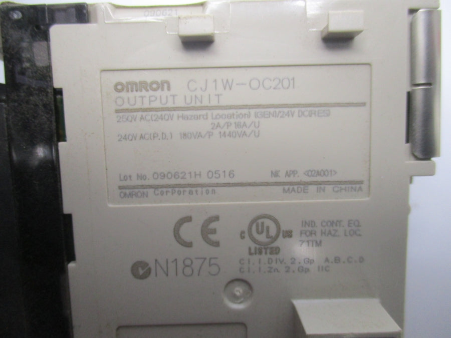 OMRON CJ1W-OC201 250VAC 2A NSNP