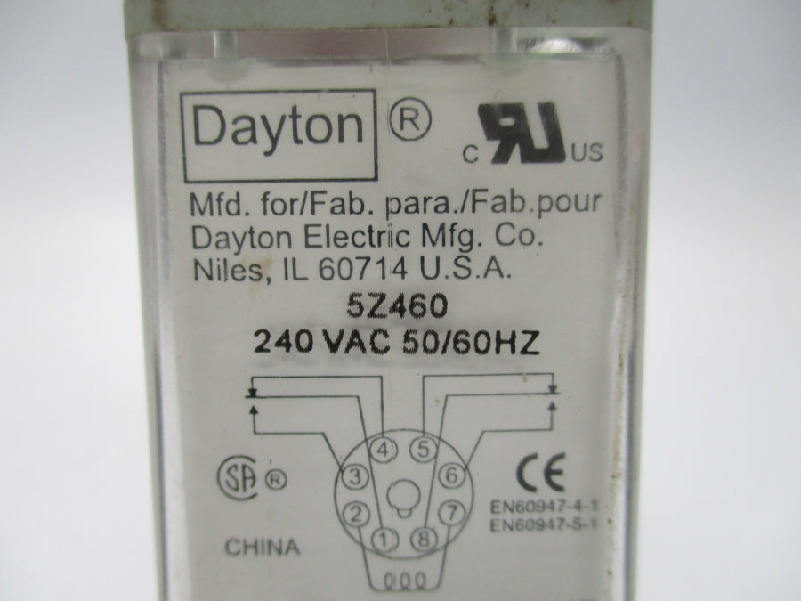 DAYTON 5Z460 240VAC UNMP