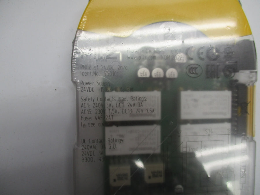 PILZ PN0ZS124VDC2N/0 750101 24VDC NSMP