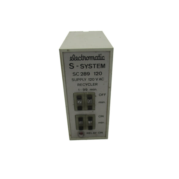 ELECTROMATIC SC2892120 120VAC 5A 1-99MIN UNMP