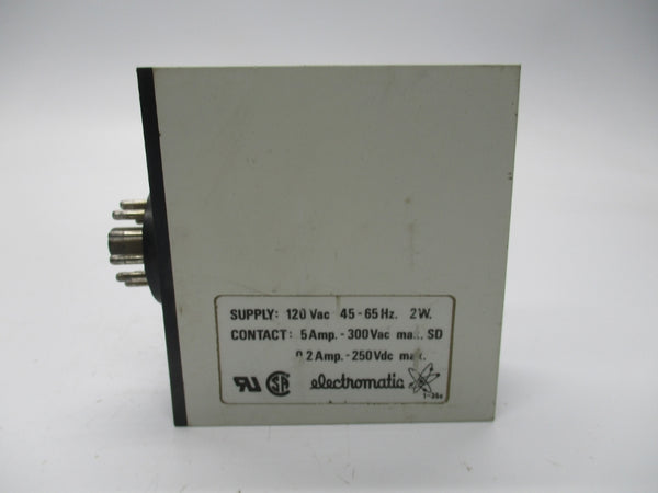 ELECTROMATIC SC2892120 120VAC 5A 1-99MIN UNMP