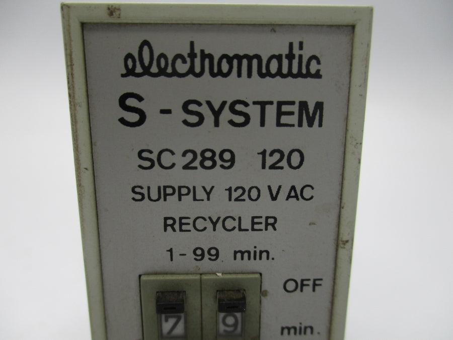 ELECTROMATIC SC2892120 120VAC 5A 1-99MIN UNMP