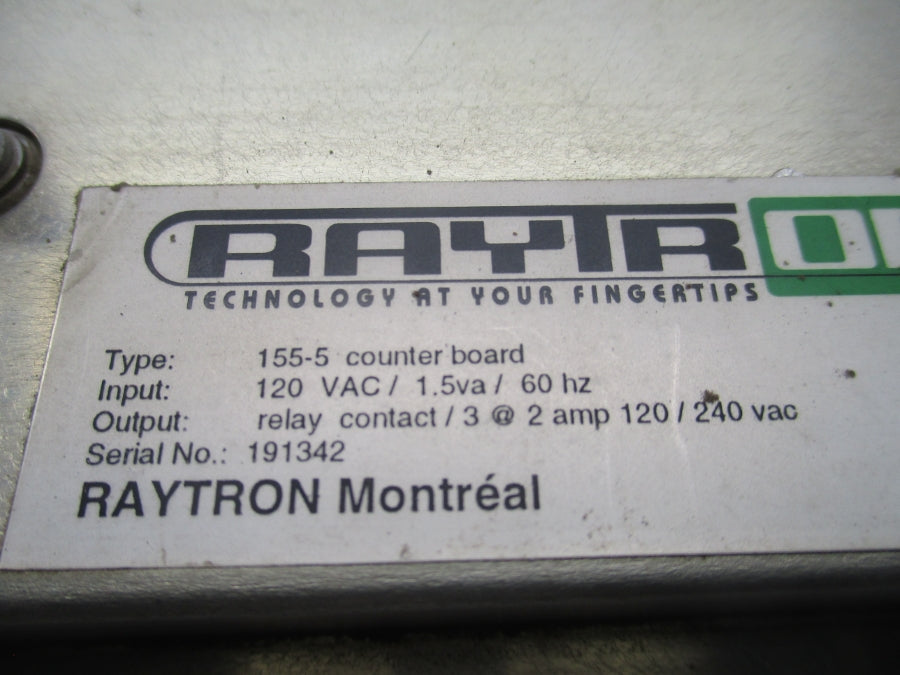 RAYTRON 155-5 120VAC 2A UNMP