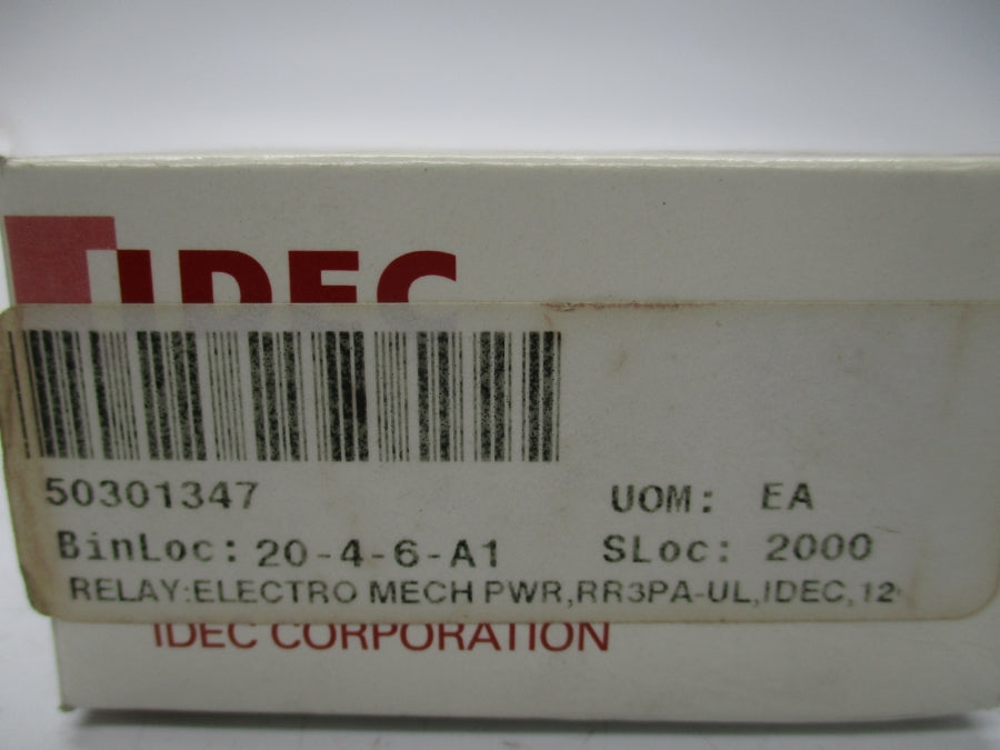IDEC RR3PA-UL 120VAC NSMP