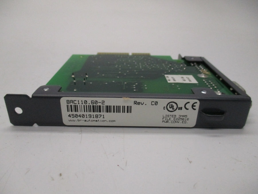 BR AUTOMATION BAC110.60-2 REV. C0 NSMP