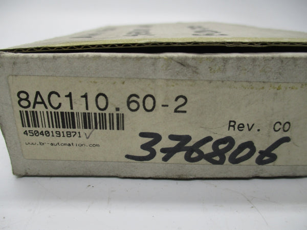BR AUTOMATION BAC110.60-2 REV. C0 NSMP
