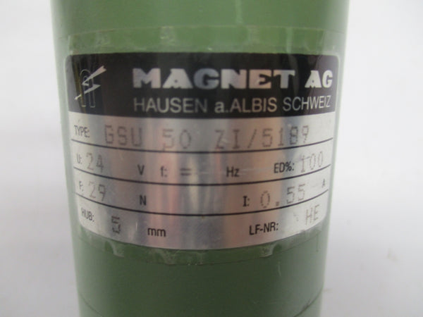 MAGNET AG GSU50ZI/5189 24V 0.55A NSNP