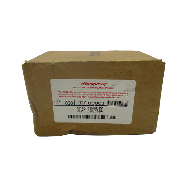 HUMPHREY 500AE121024VDC 24VDC 0-125PSI NSFS