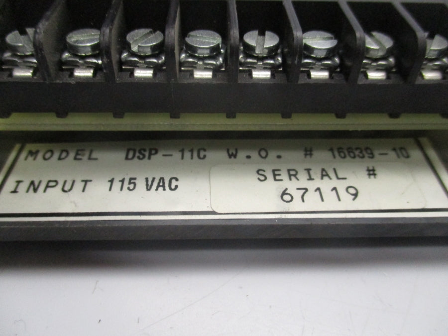 ELECTRO SENSORS DSP-11C 115VAC NSNP