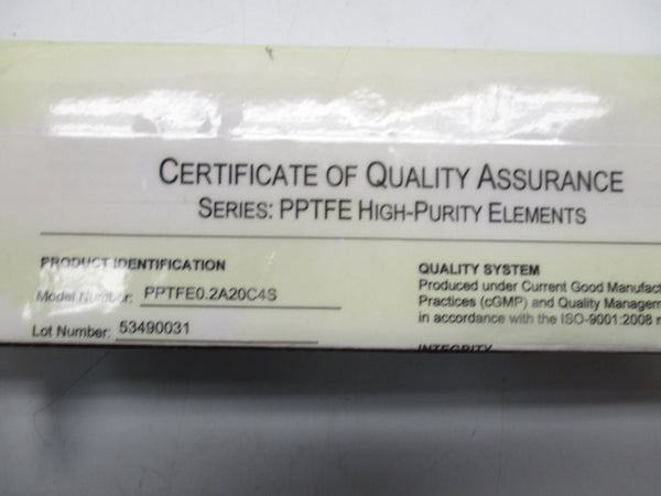 FILTER PPTFE0.2A20C4S NSMP