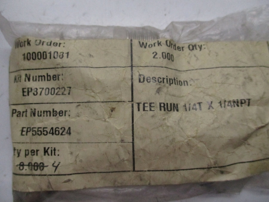 TEE RUN 5554624 (PKG OF 4) NSMP
