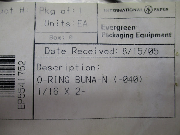 EVERGREEN 25541752 NSMP