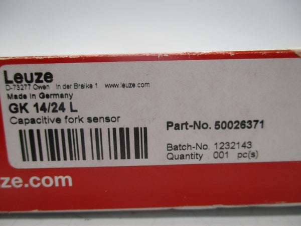 LEUZE GK14/24L 50026371 10-30VDC NSMP