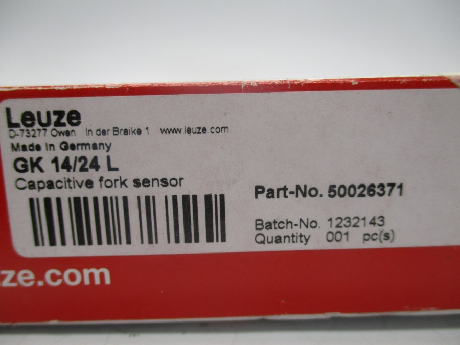 LEUZE GK14/24L 50026371 10-30VDC NSMP